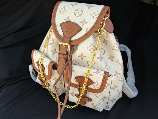 Luxury Monogram Backpack