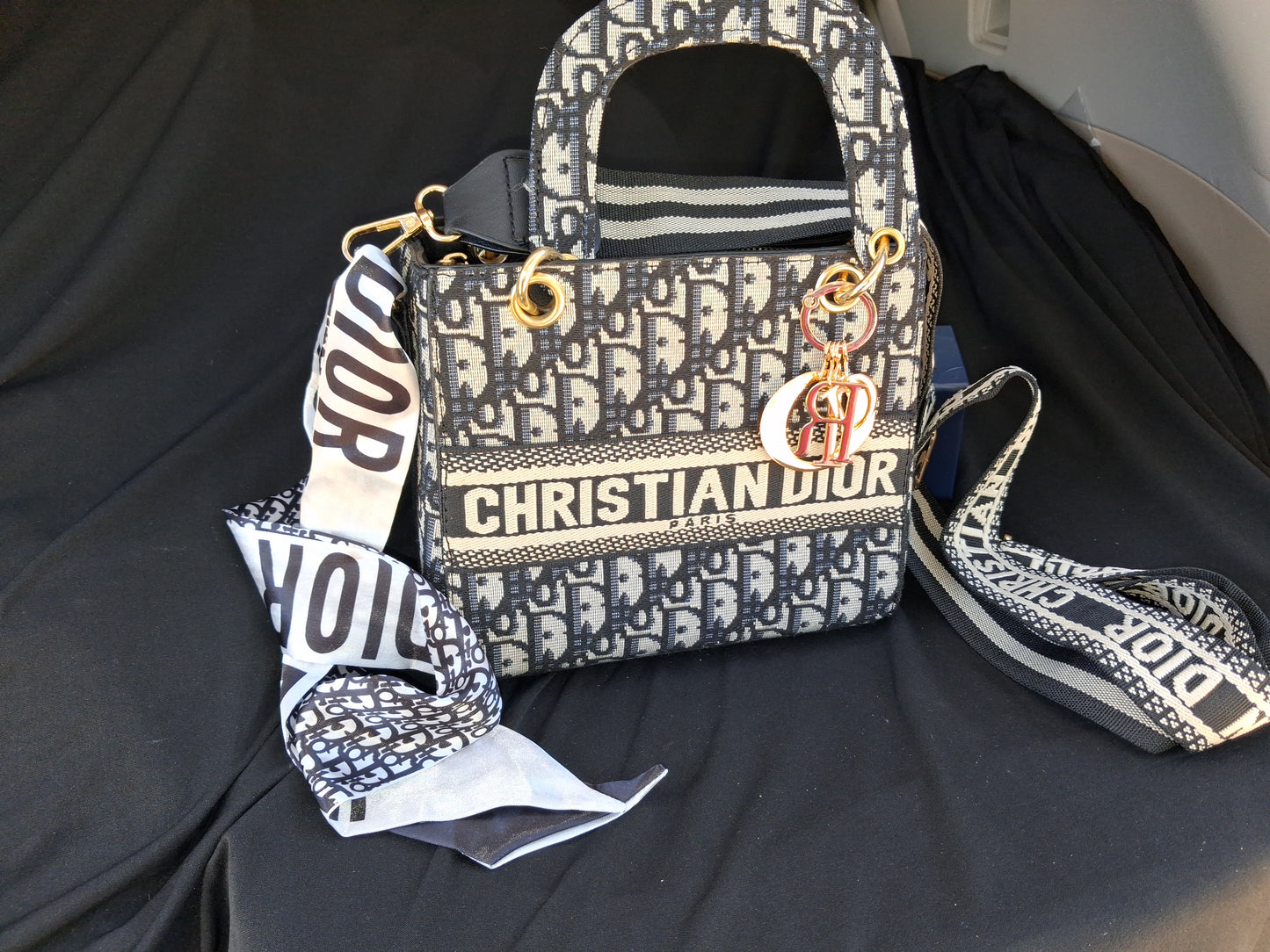 Luxury Monogram Mini Tote Bag