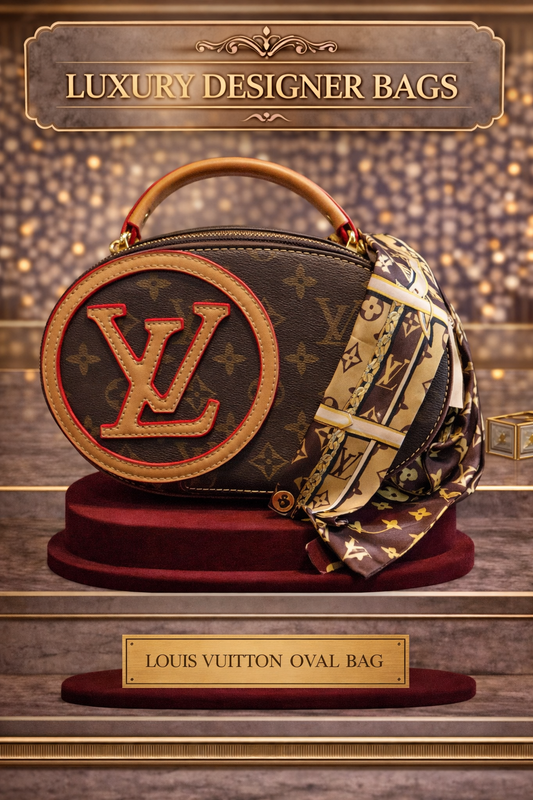 Luxury design Inspired oval purse